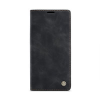 Étui portefeuille magnétique en cuir PU avec porte-cartes pour iPhone 14, protection antichoc RFID, design professionnel