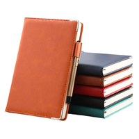 Carnet personnalisé en cuir rigide A5 noir 80 feuilles, impression sur mesure, vente en gros et au détail 2023