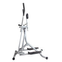 Appareil de fitness elliptique pliable pour la maison, entraîneur de fitness, marche sur air, machine à step, en ABS/acier/PP