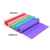 Juego de Bandas de Resistencia TPE GIEMIT - 4 Niveles para Yoga, Pilates y Fisioterapia