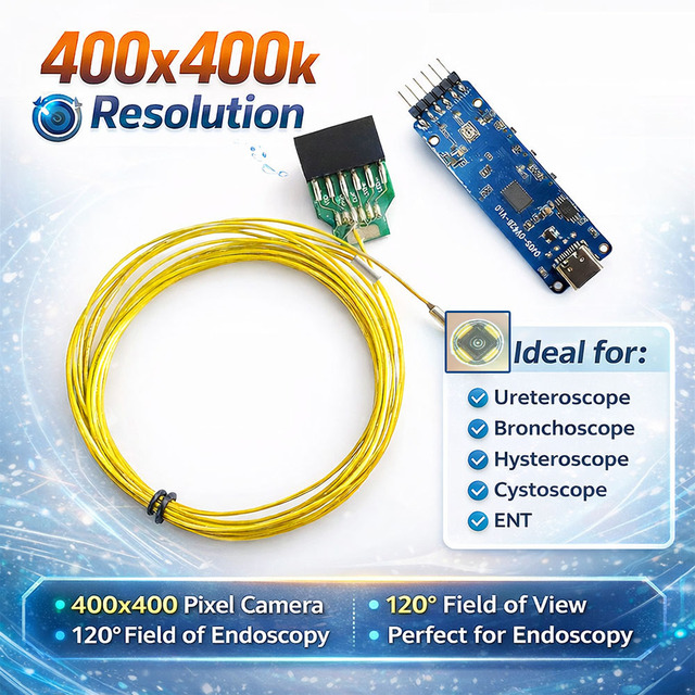 Medical Endoscope CDMO 400x400 High Resolution Medical Endoscope Camera Module OVM6946 120° Wide Angle CMOS Sensor for Endoscopy