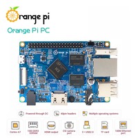 Orange Pi PC, Placa de Desarrollo de Computación de Código Abierto con Sistema Operativo Android, 1GB de RAM, Chip Allwinner H3, Disponible para Programación