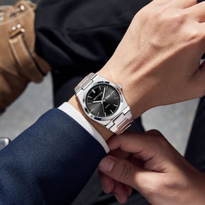 นาฬิกาข้อมือผู้ชายควอตซ์สีเขียวพาร็อตสุดหรู สายสแตนเลส กันน้ำ พร้อมไฟกลางคืน ปฏิทินคู่ ขายดี - Product Image 5