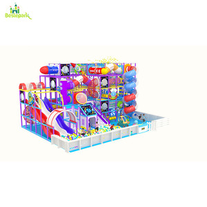 สนามเด็กเล่นธีมอวกาศ อุปกรณ์สวนสนุกมาตรฐานยุโรปสำหรับขาย - Product Image 2