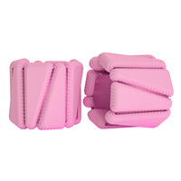 Nouveaux bracelets lestés en gel de silicone réglables pour le yoga, la remise en forme et la course à pied, couleur macaron, doux et confortables