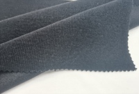 Tissu en chenille tricoté au toucher velours de luxe, 97% polyester, 3% élasthanne, textile épais, doux et confortable pour les cardigans épais