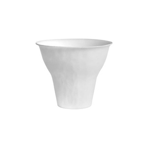 Single Wall Disposable Paper Cup Hand-Held Environmentally Friendly Degradable Pulp Internet Celebrity Logo Printed for Ice