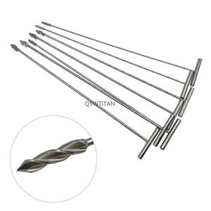 Strumento alesatore asta rigida in acciaio inox 1pc strumenti chirurgici ortopedici tipo T - Product Image 2