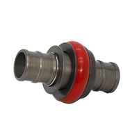 Raccord rapide pour équipement incendie d'usine DN65, coupleur de tuyau d'incendie Machino 2,5 pouces en laiton/aluminium 1,6 MPa