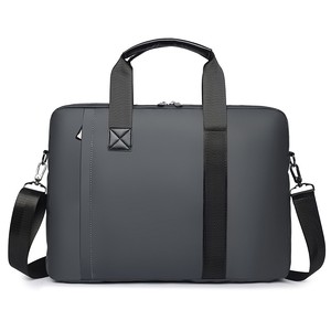 Sac pour ordinateur portable en cuir PU imperméable, mallette d'affaires portable, sacoche antichoc 15,6 pouces, sacoche souple ignifuge - Product Image 2