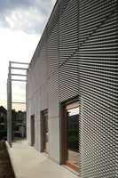 Revêtement de façade en métal expansé en aluminium, mur-rideau, panneau de plafond en maille décorative