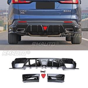 Difusor de Parachoques Trasero para Auto, Spoiler Negro Brillante, Pieza de Modificación para Honda CRV-DC 2023, Protector de Parachoques, Accesorios para Auto - Product Image 1