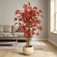 120cm Künstlicher Ahorn-Baum Heim-Deko Bonsai-Baum Herstellung Großhandel Künstliche Pflanze für Haus- und Gartendekoration