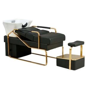 Moderno Lavacabezas de Lujo 2023, Lavabo para Champú, Silla de Champú, Lavabo Premium con Tira Negra - Product Image 5