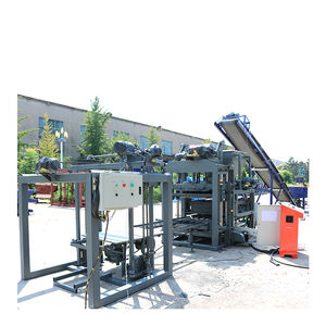 Machine automatique de fabrication de blocs creux en ciment Hongfa avec <span class=keywords><strong>contrôle</strong></span> PLC et économie d'énergie du moteur écologique - Product Image 5