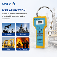 Détecteur de gaz portable CAATM CA-2100H pour la détection de fuites de gaz combustibles (méthane, propane) avec conception intrinsèquement sécurisée