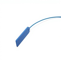 Étiquette RFID UHF réutilisable, attache-câble ABS anti-métal, étiquette passive RFID longue portée pour la gestion logistique, étiquette d'attache UHF