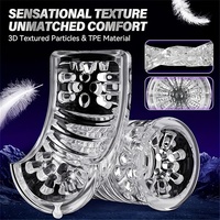 OEM wiederauf ladbare automatische Thruting Vibration und Voice Mastur bator männlich Adult Sexspielzeug