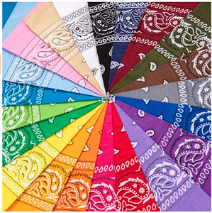 Multifunction Headwear <strong>Bandana</strong> With Custom Logo Cotton Paisley Cowboy <strong>Headband</strong> for Men and Women - Product Image 3