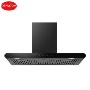 Campana Extractora de Cocina <span class=keywords><strong>en</strong></span> Forma de T, Montada <span class=keywords><strong>en</strong></span> la Pared, con Motor de Cobre de Gran Potencia, de 600-900 mm, con Esquinas Redondeadas y Succión Superior - Product Image 1