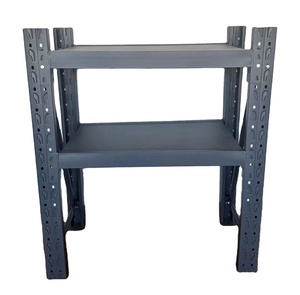 Medium Duty Warehouse Shelving Metal Storage Racks Bolted Steel Shelf Equipment