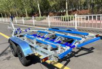 Remorque de bateau en aluminium de couchettes d'essieu tandem de nouveau style pour le bateau de 22 pieds avec le meilleur prix