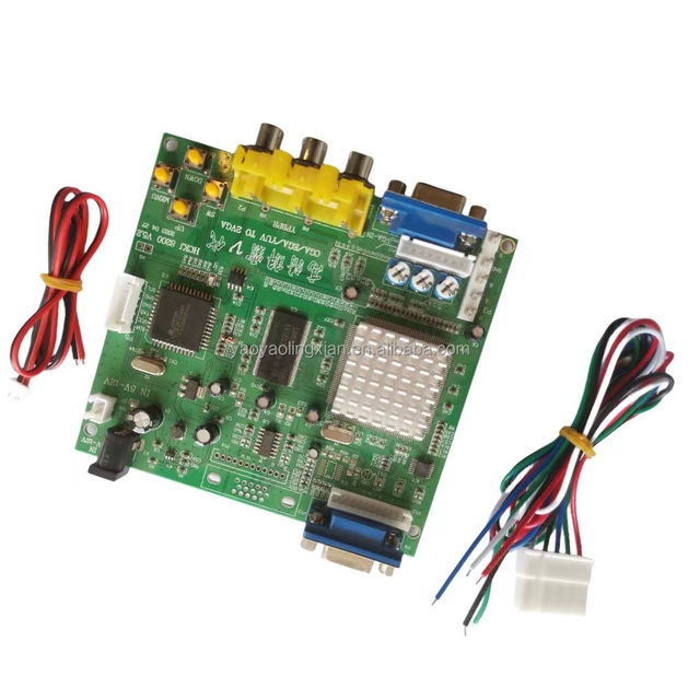 Arcade Game Video Converter CGA/EGA/YUV/RGB Signal to VGA HD Video Converter Board