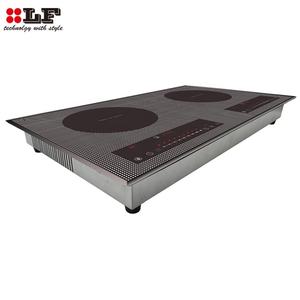 Table de cuisson à induction horizontale 2 brûleurs, appareil électroménager/équipement de cuisine pour restaurant avec 4KW - Product Image 3