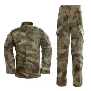 ग्रीन एसीयू सूट सामरिक वर्दी सामरिक कपड़े bdu camo वर्दी सेट सूट camo जैकेट पैंट पतलून वर्दी