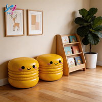 Meubles décoratifs personnalisés, tabourets macaron durables, chaises mignonnes pour enfants, pour hôtel, maison, maternelle, parc d'attractions, extérieur