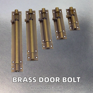 Solid Antique Brass Security Door & <b>Window</b> Bolt <b>Latch</b> Modern Style for Kitchen Living Room Bedroom Use - Product Image 4