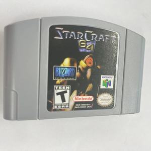 Pour <span class=keywords><strong>Nintendo</strong></span> N64 US NTSC Version langue anglaise rétro jeux cartouche nouvelle Star Craft <span class=keywords><strong>64</strong></span> matière plastique - Product Image 5