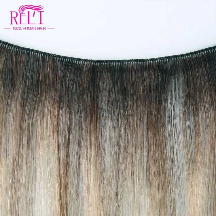 Top quality wholesale bone straight real cuticle aligned natural human hair hand tied weft extensions