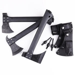 <span class=keywords><strong>Hacha</strong></span> Multifuncional <span class=keywords><strong>para</strong></span> Campamento al Aire Libre con Cabeza de Acero con Alto Contenido de Carbono y <span class=keywords><strong>Mango</strong></span> de Plástico de Grado Industrial <span class=keywords><strong>para</strong></span> Aventuras de Corte - Product Image 1