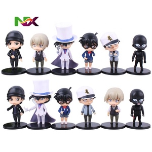 Ensemble de figurines mignonnes de <span class=keywords><strong>Detective</strong></span> <span class=keywords><strong>Conan</strong></span>, 6 styles, boîte mystère en gros - Product Image 3