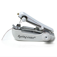 Machine à coudre manuelle, machine à coudre domestique, mini machine à coudre Springcome, machine à coudre créative, rivières et lacs en mouvement, alimentation 105G