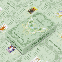 Cartes de Tarot de Luxe Artistiques Vintage de Haute Qualité, Design Original, en Carton Durable pour la Guidance Quotidienne et les Rituels