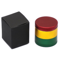 Accessoires pour fumeurs en gros Meuleuses pratiques avec logo personnalisé Conception meuleuse de haute qualité