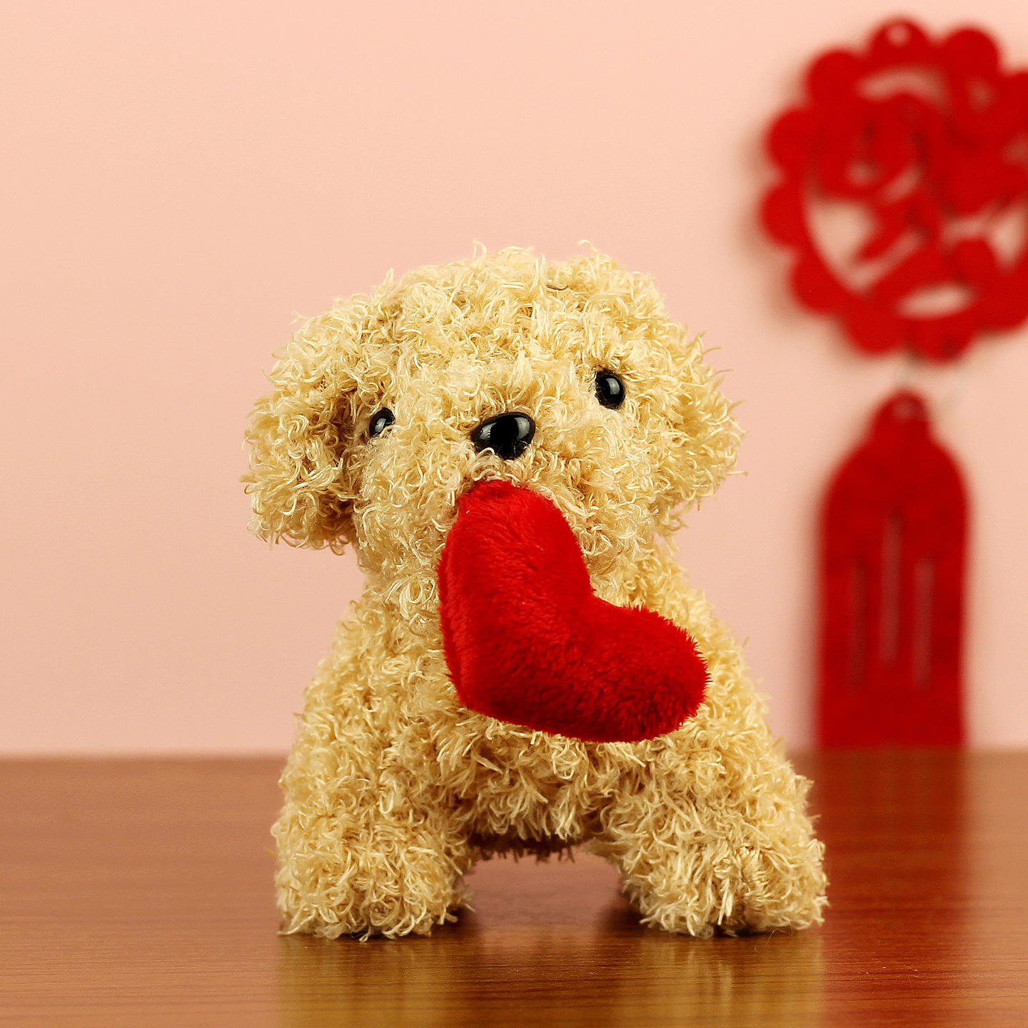 Love-themed beige