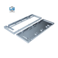 5 axes Services CNC fraisage usinage fabrication aluminium anodisé acrylique 60 clavier Keycap cadre boîtier boîtier Kit pièces