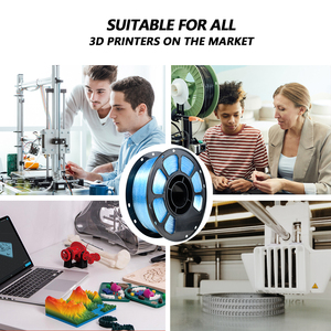 Filamento IBOSS PLA+ con Brillo Azul Celeste para Impresora 3D, 1.75mm, 1kg, para Todas las Impresoras FDM, Temperatura de Impresión 200-220°C - Product Image 2