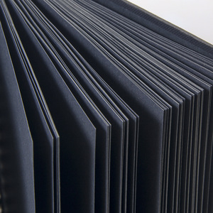 8K Phác Thảo Cổ Đơn Giản Sinh Viên Vẽ Cuốn Sách Dày Thẻ Đen A5 Lật-up Xoắn Ốc Máy Tính Xách Tay A5/A4 Phác Thảo Giấy Xoắn Ốc Quà Tặng - Product Image 4