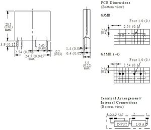 Aismartlink <span class=keywords><strong>G3MB</strong></span>-<span class=keywords><strong>202P</strong></span> โซลิดสเตตรีเลย์โมดูล <span class=keywords><strong>G3MB</strong></span> <span class=keywords><strong>202P</strong></span> DC-AC PCB SSR ใน 5V DC Out 240V AC 2A โซลิดสเตตรีเลย์โมดูล - Product Image 3
