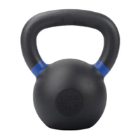 Kettlebell de compétition en fonte de haute qualité MAXSONG Équipement de gymnastique en gros Poids libres enduits de poudre