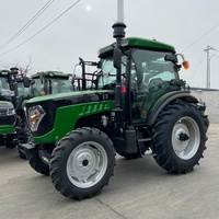 Tracteur agricole YTO diesel 4x4 à transmission par engrenages, 70HP, 80HP, 90HP, 100HP, NOUVEAU modèle 2026, avec accessoires de chargeur frontal, à prix abordable, à vendre