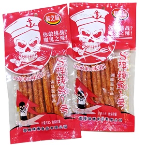 Snack Piccante al Glutine di Grano Death God 20g, Morbido e Salutare, Produzione Diretta dalla Fabbrica Cinese - Product Image 2