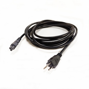 Cordon d'alimentation pour <span class=keywords><strong>ordinateur</strong></span> portable 10A 250V US AC, prise US Nema5-15p vers prise IEC C5 Mickey Mouse, adaptateur d'alimentation, rallonge pour <span class=keywords><strong>ordinateur</strong></span> - Product Image 2