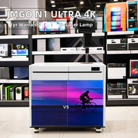 Proyector DLP Inteligente JMGO N1 Ultra 4K con Android 11, Enfoque Automático 3D, Mini Portátil, TV Láser Tricolor, Versión Global