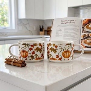 Mug à café en porcelaine classique avec motifs de dessins animés d'Halloween, écologique, sans danger pour les aliments, compatible lave-vaisselle et micro-ondes, cadeau de haute qualité - Product Image 3