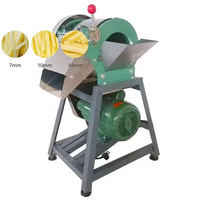 Elektrische Commerciële Multifunctionele Groentekantine Snijmachine Automatische Aardappelsnij-En Snijmachine